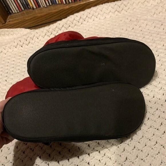 Bloch adjustable dancer shoe protector. Worn for one season. Burgundy and black - Picture 5 of 8